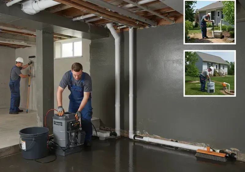 Basement Waterproofing and Flood Prevention process in Cold Spring, MN